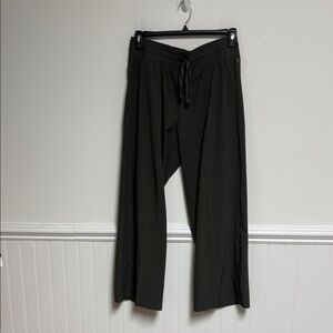 Apana Women’s Pants with pockets tie string wide legs size large